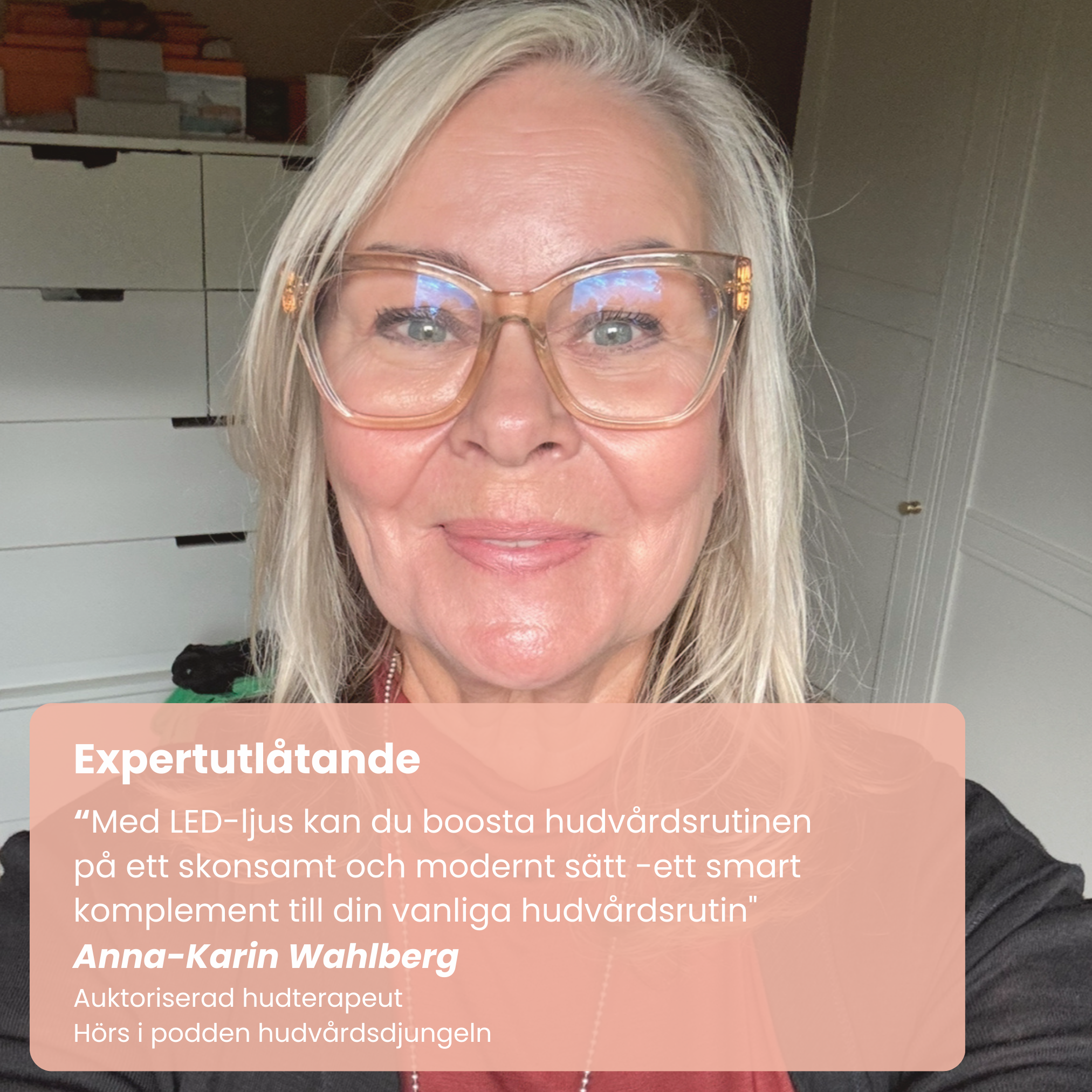 Skinboosting LED-halsbånd